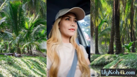 Cute big tits Asian teen posed before masturbation and pleased herself