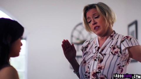 Dee Williams giving Lulu Chu some good spanking after she offers it