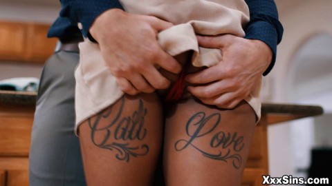 Cali Caliente jump from room to room to fuck Codey and Robby