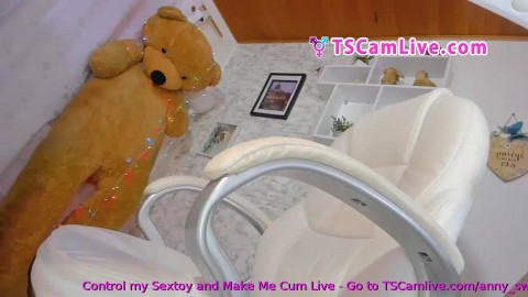 Outstanding Fat and Huge Wang Cosplay SheBoy at Live Webcam Show Part 4