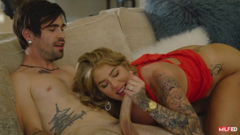 Tattooed Babe Lolly Dames Sucks And Rides A Cock On The Couch Adria Arjona Nude