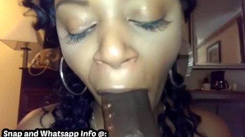 Late Night Hookup For a Deep Dick Sucking Session