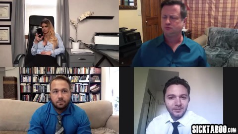 MILF is only interested in solo fucking so her boss enjoyed big tits MILF