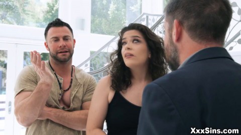 Seth starts to fuck Victoria Voxxx right next to Daniel