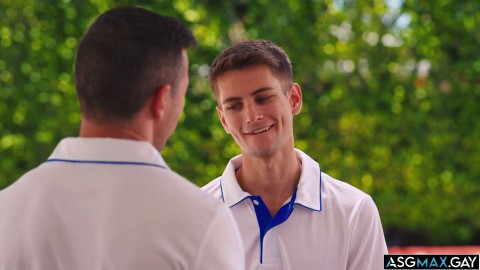 A twink, a twunk, and a stud! The perfect setup for a threesome!