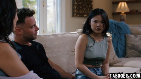 Seth and Kimmy leads Lulu through her first kinky experience