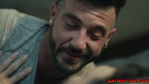 Ian Holms and Michael Jackman getting their intense fuck sesh streamed