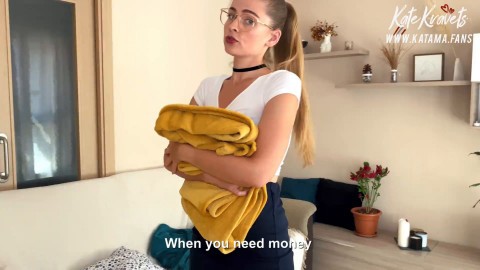 horny maid cleans my cock Fancentro