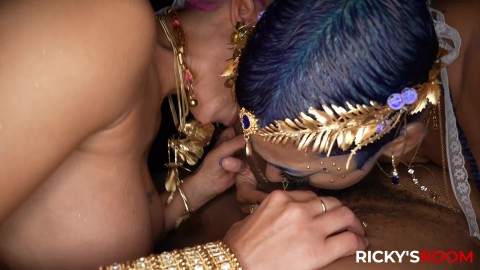 RICKYSROOM Goddesses keep court with Jasamine and Ms Sapphire