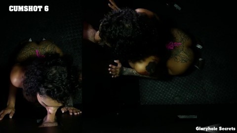 Ebony Chick Ravyn Alexa Drops On Her Knees To Give A Blowjob Video Fucking My Wife