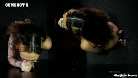 Nina Nova In Glasses Sucking And Riding With Long Hair King And Queen Porn