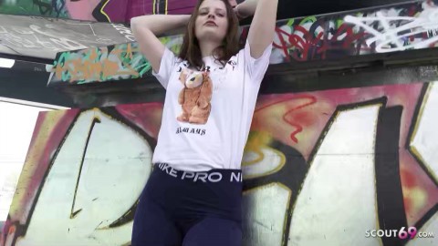 GERMAN SCOUT - First Anal Sex for German Skylar Sweet at Pick Up Casting in Berlin