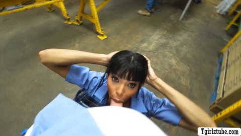 3some with TS Lola Morena,River Lynn and Sage Roux