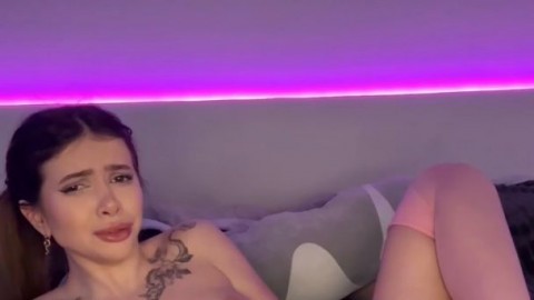 Adrianna Savu's sexually charged frigs examine her tight, moist vulva while she revels every inch of anal invasion invasion - an