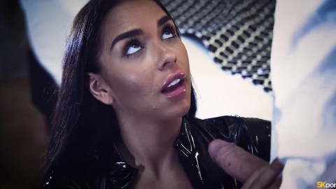 Black Angel Nick Ross In Pantyhose Showing Off Her Hot Body In A Sensual Way Sexy Vanessa