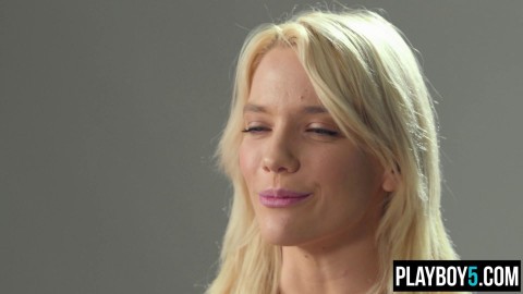 Petite MILF Kenna James HOT solo masturbation after a podcast