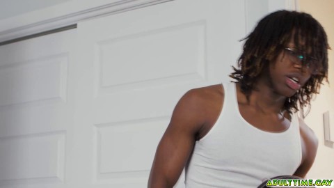 Ryan Jacobs pop a boner because of the physical attention from Jade Desire