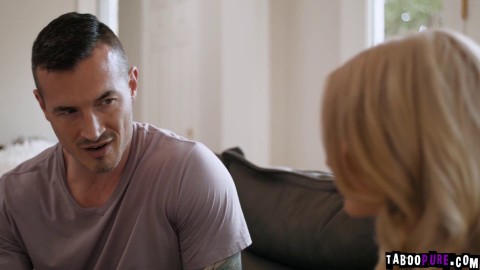 Derek Kage with his not so noble intentions with the naked Emma Rosie