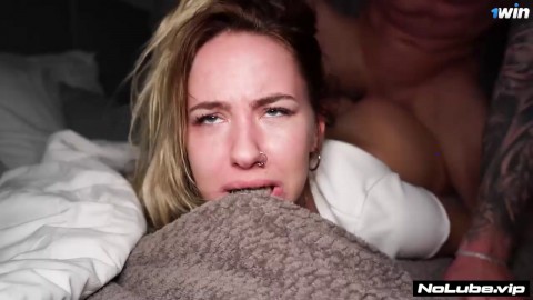 Dirty dogs spank super-hot tarts - Bella Mur's tattooed chick jizzing firm -