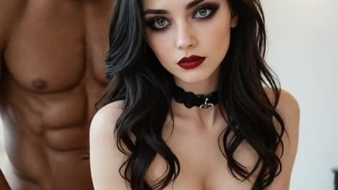 A huge cock hitting my wet pussy 